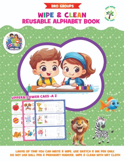 Reusable Alphabet Practice Book