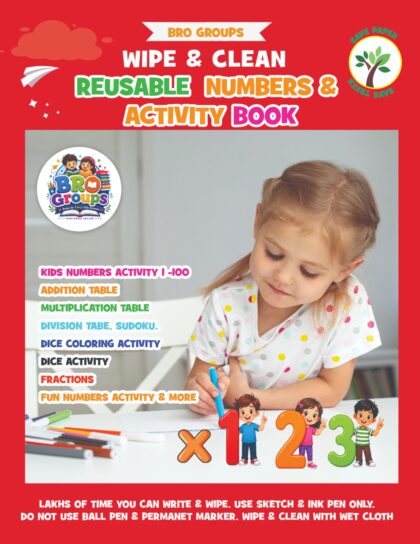 Reusable Numbers and Activity Book