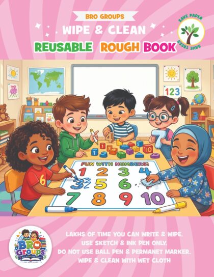 Reusable Rough Practice Book